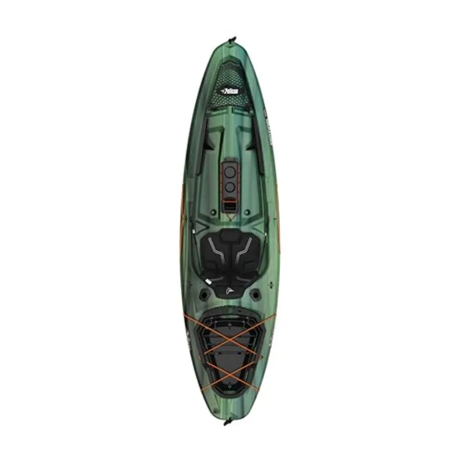 Sentinel 100X - Angler Sit on Top Fishing Kayak - Lightweight - Ergolounge Seating System - Blue - Enhanced Comfort and Stabili