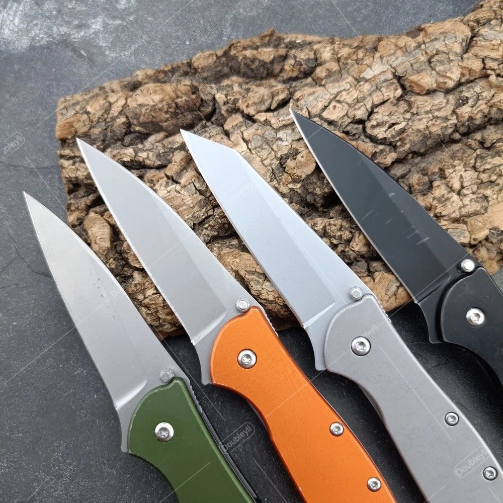 Multi-style Practical 1660 Folding Knife - Portable Every Day Carry Outdoor Backpacker Pocket Knife for Camping, Leisure, Fishing, Meat Cutting