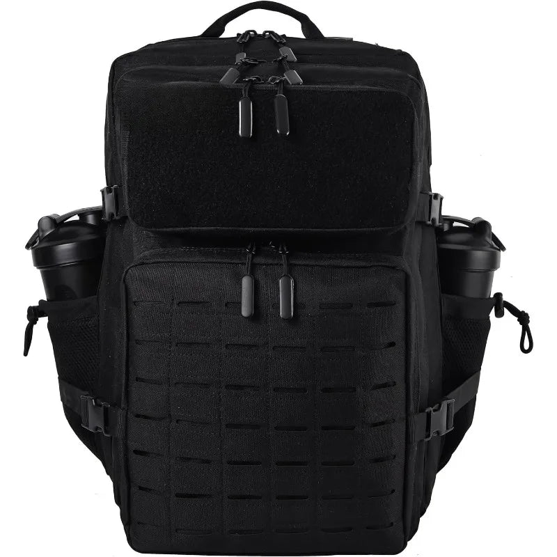Tactical Military Backpack for Men 25L/45L Large Molle Army Assault Pack 3 Day Hiking Rucksack With Bottle Holder