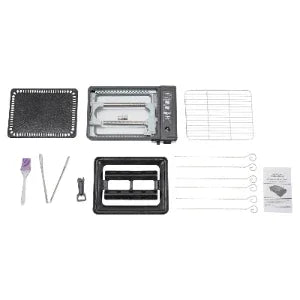 BYMAOCAR Butane Grill with Grill Net Stove Portable Camping Grill Gas Stove for Camping Traveling Trekking