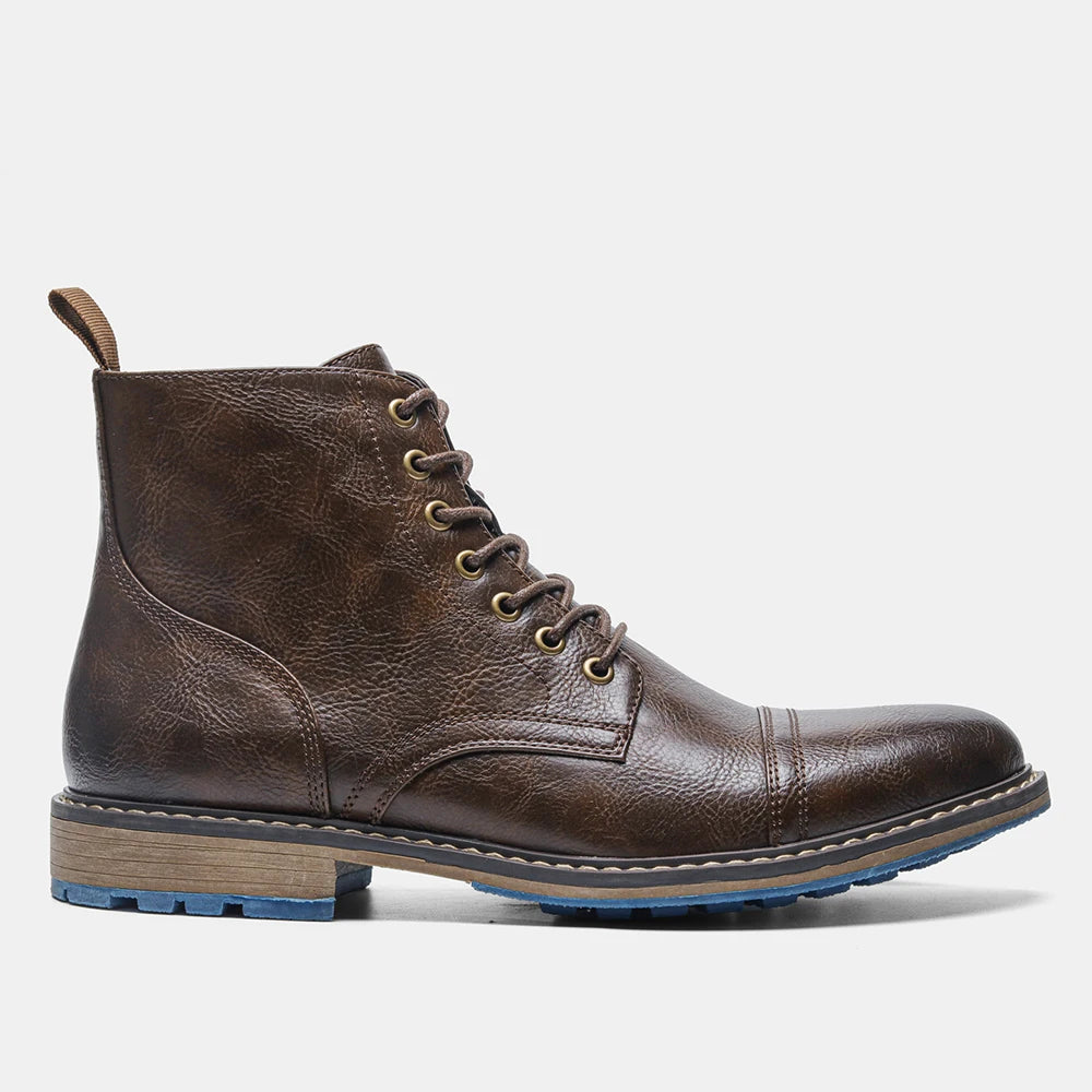 Men Ankle Boots Fashion Brand Comfortable Casual Men Boots