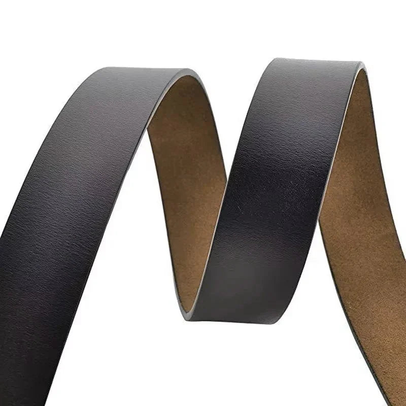 Men Pin Buckle Belts Real Leather Belt Plus LONG 130 140 150 160 170cm Large Size Luxury Designer Waist Straps Belts for Jeans Genuine Leather High Quality Waist Belt