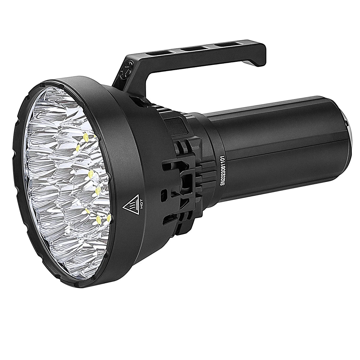 IMALENT MS32 200000 Lumens Flashlight High Power Rechargeable Flashlights Tactical Flash Light Cooling Fans for Outdoor Camping