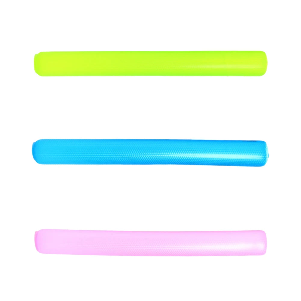 63inch PVC Pool Inflatable Sticks Giant Blow Up Pool Noodles Inflatable Swimming Noodles Floats for Water Games Pool Party