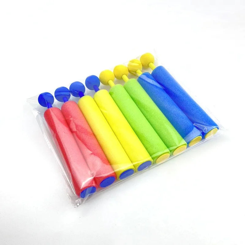 Foam water gun, suitable for children and adults, with a range of 33 feet, multi-color swimming pool, beach courtyard toy