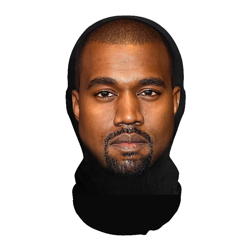 3D Seamless Perspective Funny Celebrity Face Mask Unisex Sunscreen Headcovers Halloween Cosplay Headwear