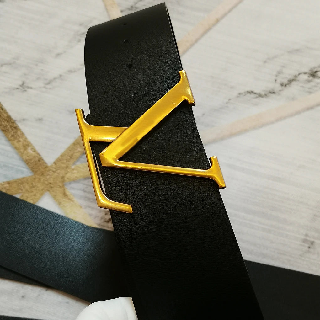 Women's Genuine Leather Belt, High-end Brand Belt for Women with An European Style. with An Ultra-wide Design, The Width Reaches 7 Centimeters. It Is A Versatile, Practical and Fashionable Girl's Belt. A Creative, Individuali