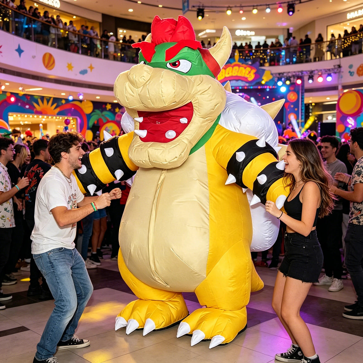 Mighty Dragon Turtle Inflatable Costume Mascot Parade Adult Character Cosplay Animal Halloween Performance Party Event Set