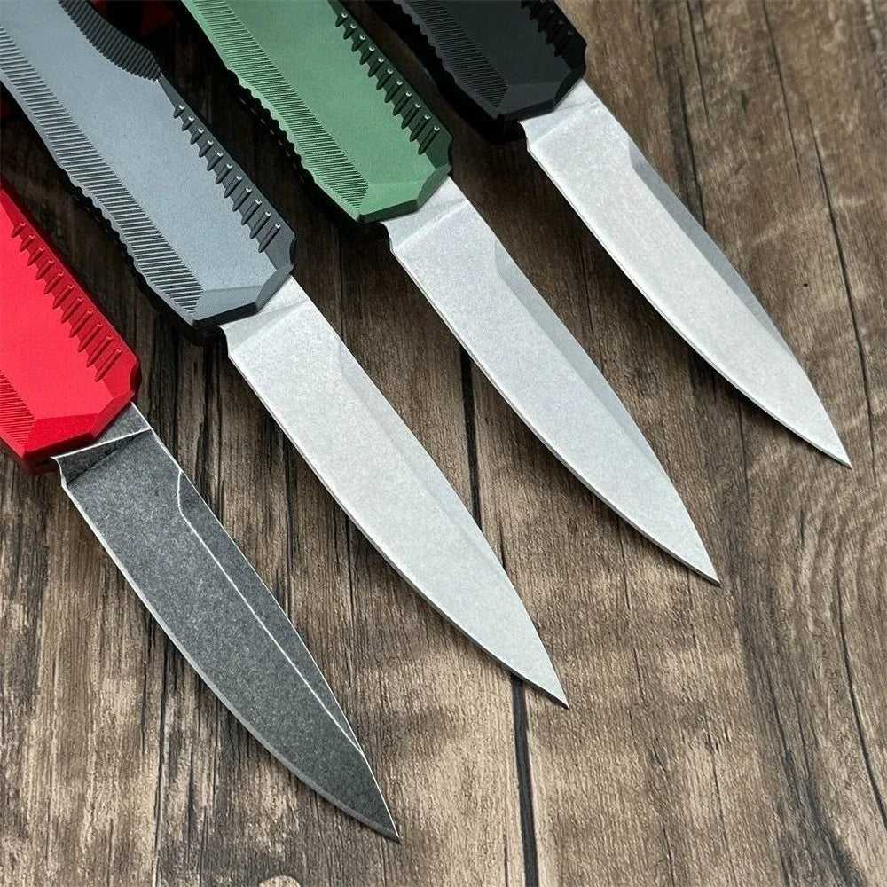 9000 A High-quality T6 Aluminum Handle with D2 Blade Knife Outdoor EDC Rock Climbing Camping Portable Tool
