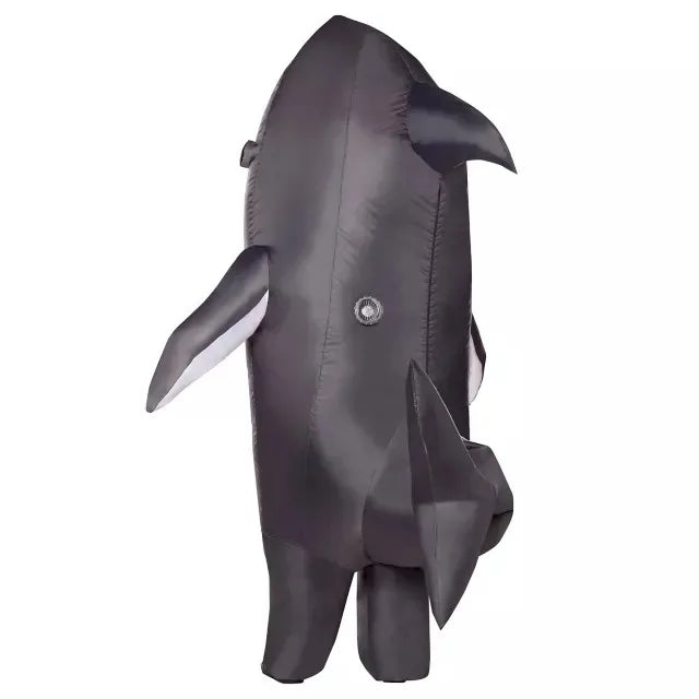 Inflatable Suit Shark Carnival Halloween Party Stage Performance Props Costumes Walking Cartoon Doll Performance Costume Mascot