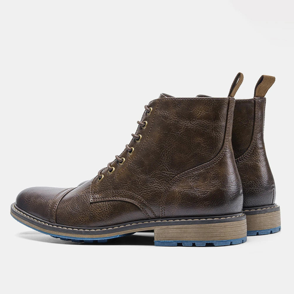 Men Ankle Boots Fashion Brand Comfortable Casual Men Boots