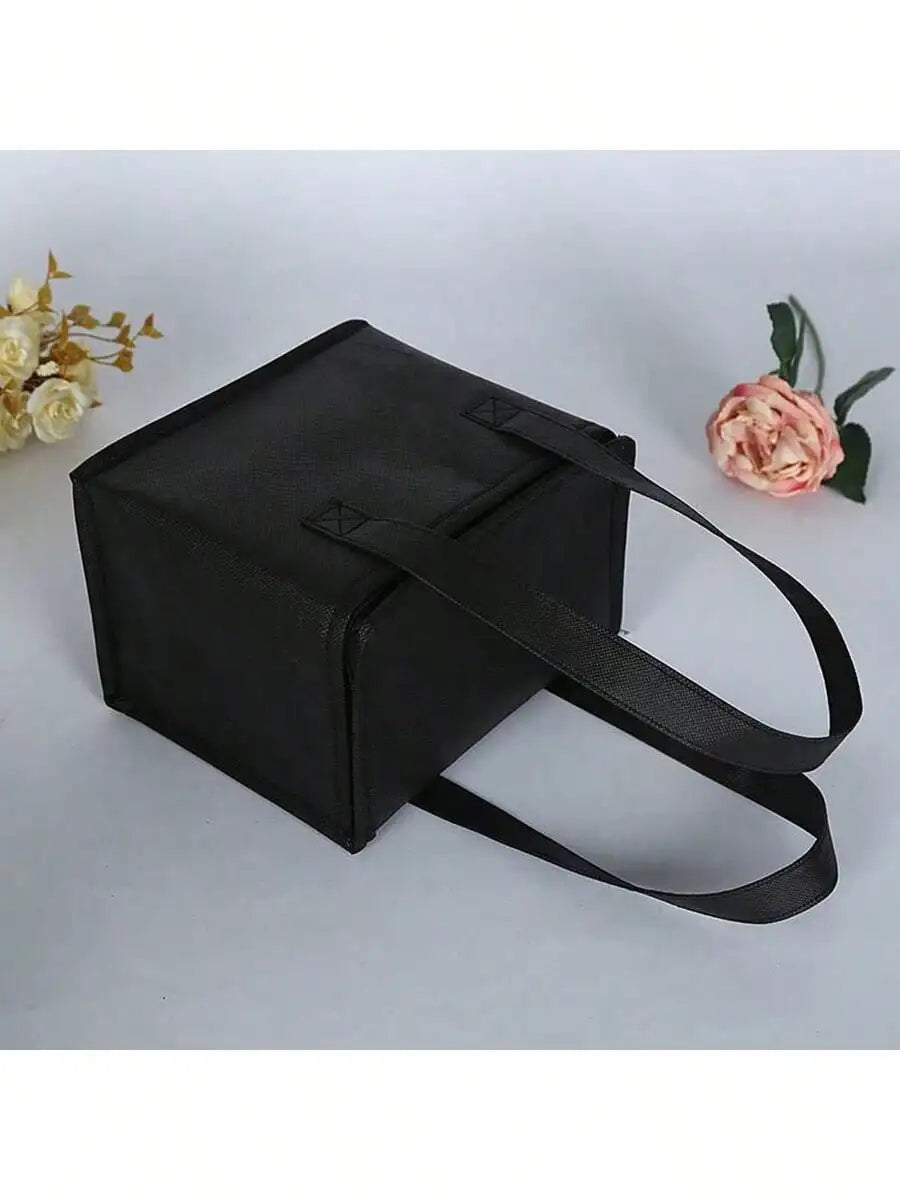 Portable Lunch Cooler Bag Folding Insulation Picnic Ice Pack Food Thermal Bag Drink Carrier Insulated Bags Food Delivery Bag, Camping Equipment