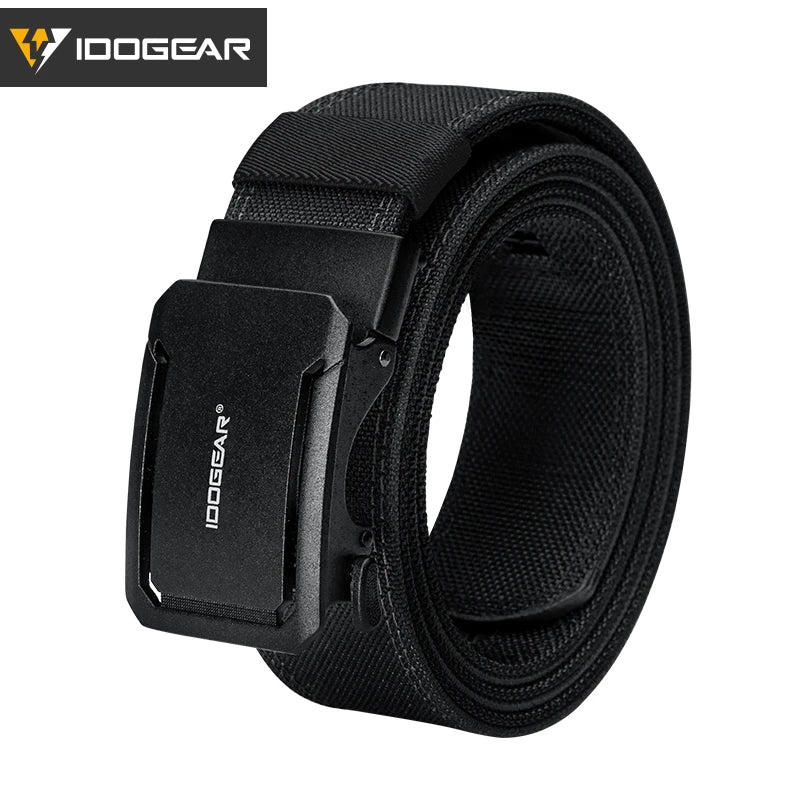 IDOGEAR SPORTS Quick-Adjust Tactical Ratchet Belt | Heavy-Duty 1.75" 1000D Nylon for EDC, CCW & Duty Use 3439