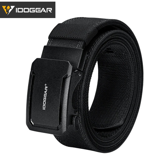 IDOGEAR SPORTS Quick-Adjust Tactical Ratchet Belt | Heavy-Duty 1.75" 1000D Nylon for EDC, CCW & Duty Use 3439