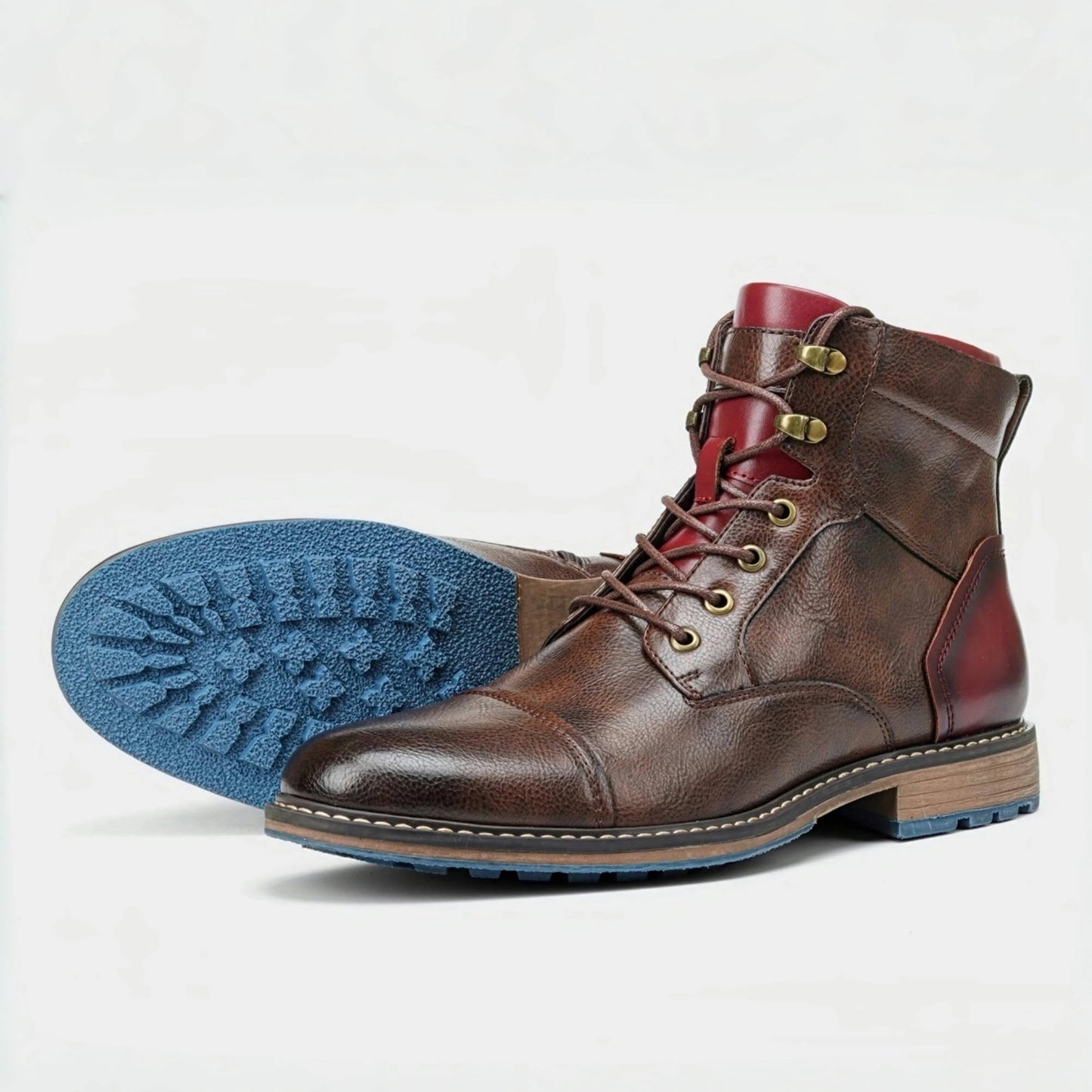 Spring Leather Boots with Zipper Classical Men Boots 2026 Fashion Comfortable Ankle Boots