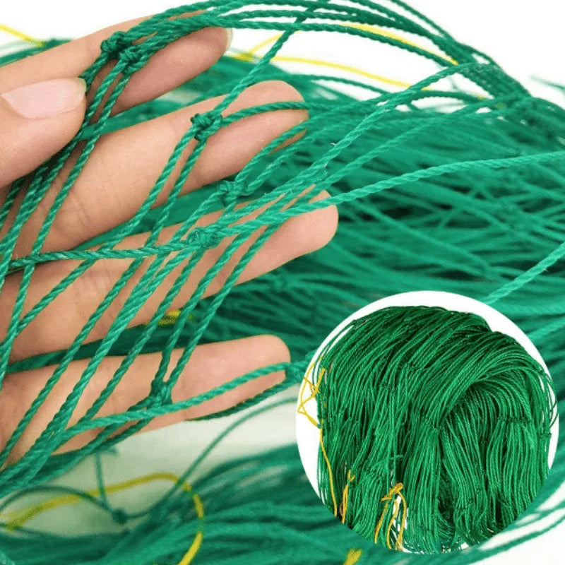 Heavy-Duty Garden Climbing Net – UV-Resistant Nylon Trellis for Cucumber, Loofah & Flowers