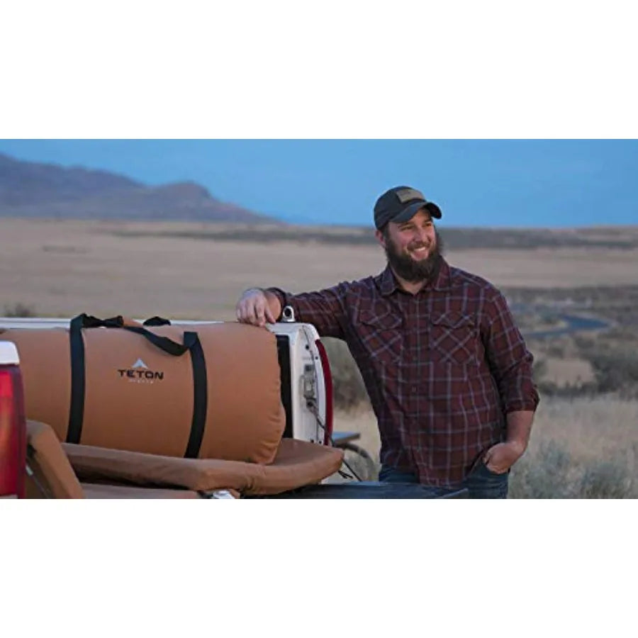 Queen Size Double Sleeping Bag- A Warm Bag The Whole Family can Enjoy Great for Camping Hunting and Base Camp