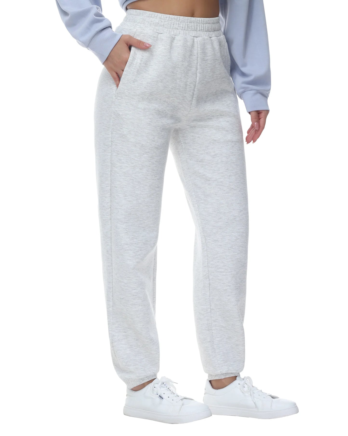 THE GYM PEOPLE Women's Baggy Cinch Bottom Sweatpants Lightweight Workout Joggers Pants with Pockets