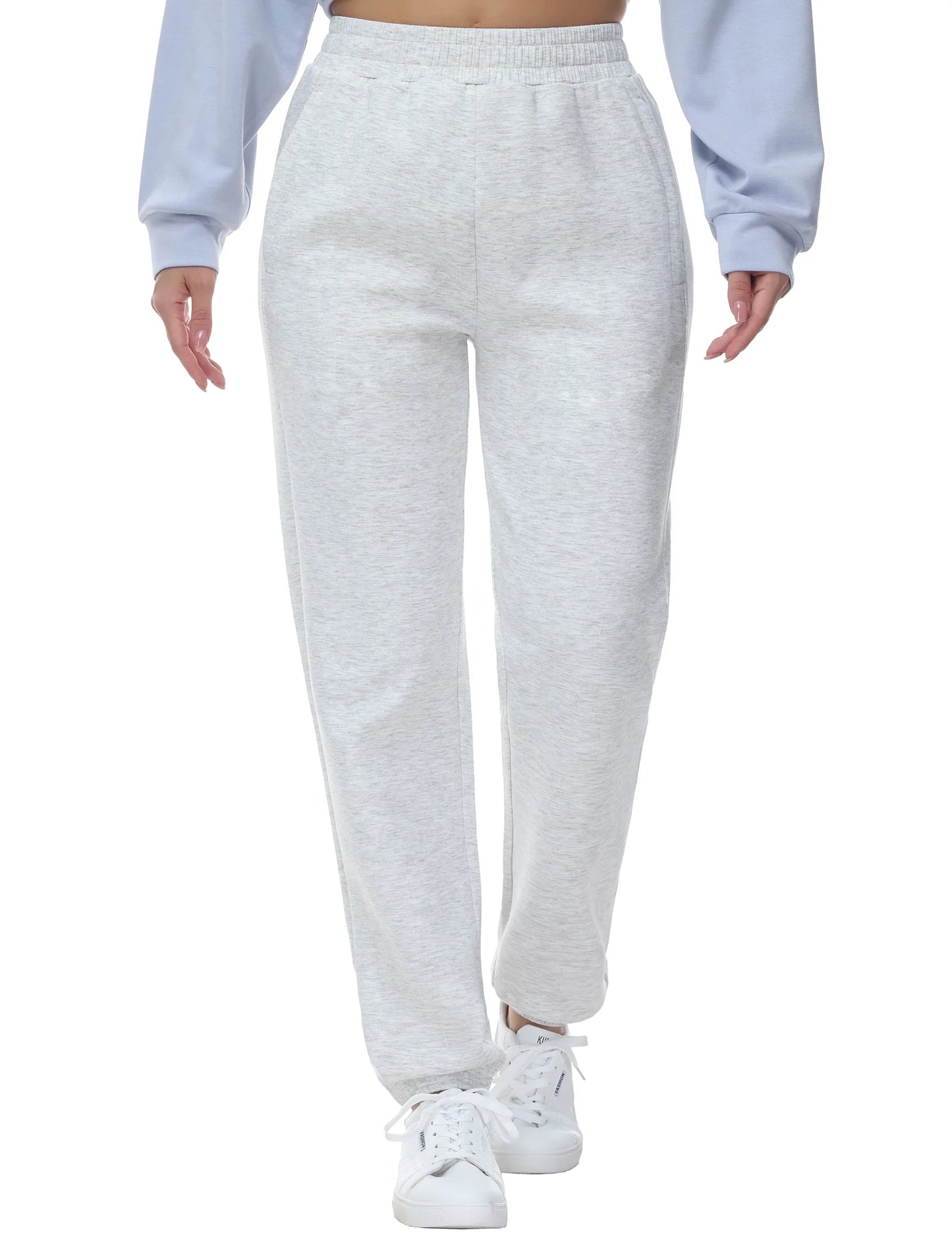 THE GYM PEOPLE Women's Baggy Cinch Bottom Sweatpants Lightweight Workout Joggers Pants with Pockets