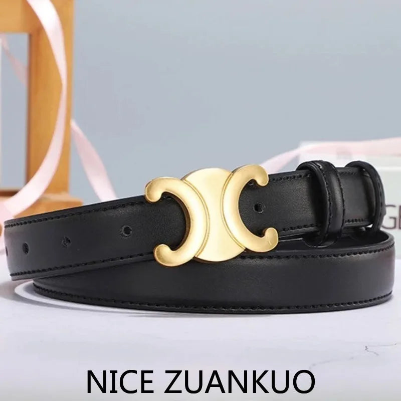 Women's Belts, Classic and High-end French-style Belts, Women's Casual Belts, Fashionable Multi-functional Belts, Suitable for Dresses, Skirts and Jeans, 2026 Summer New Style, Unique Trendy Girl Style. High-end Brand Girls'