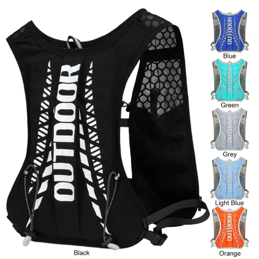 5L Lightweight Running Backpack Hydration Vest, Suitable for Bicycle Marathon Hiking, Ultra-light and Portable 5L