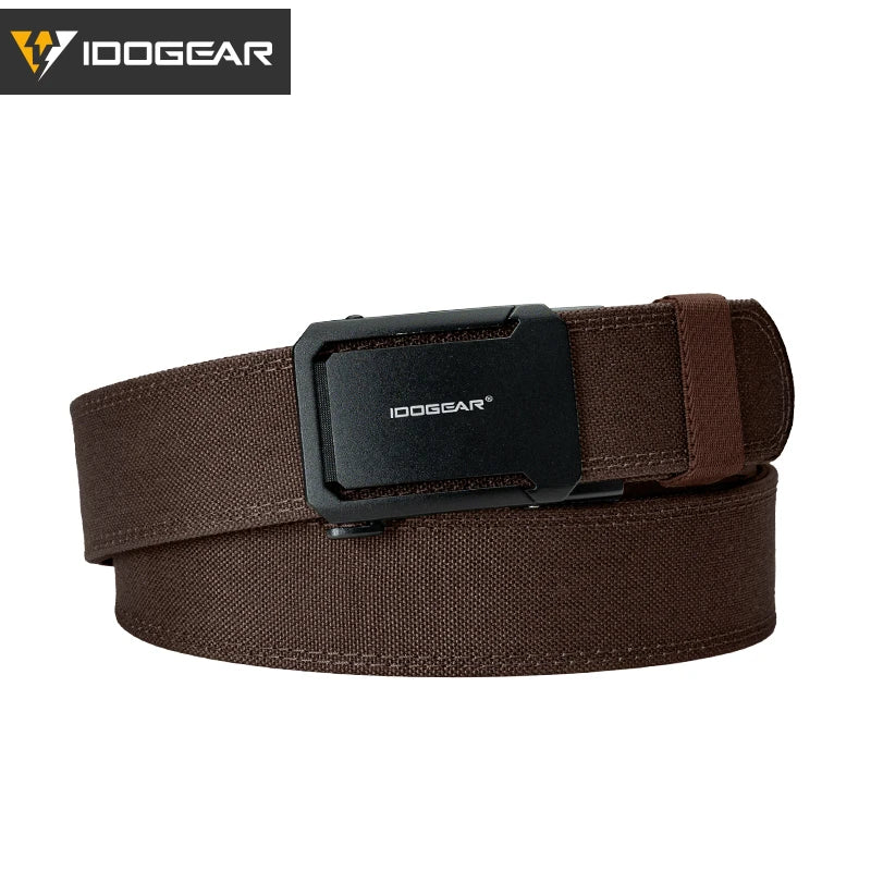 IDOGEAR SPORTS Quick-Adjust Tactical Ratchet Belt | Heavy-Duty 1.75" 1000D Nylon for EDC, CCW & Duty Use 3439