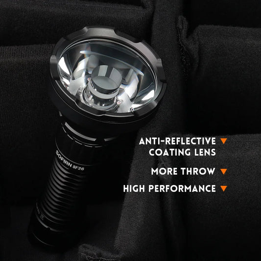 Tactical Flashlight Type-C Rechargeable Protable Powerful 21700 Torch Camping EDC Flashlight