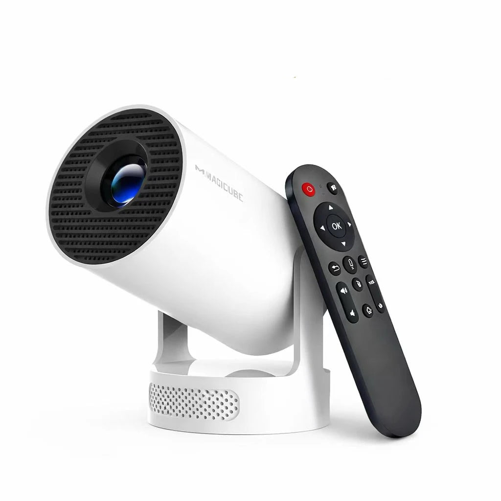 Magcubic Portable Projector HY300Pro+ Voice Control 8K Android 14 Projector 8000Lumens Wifi6 BT5.4 Cinema Outdoor  add Airmouse