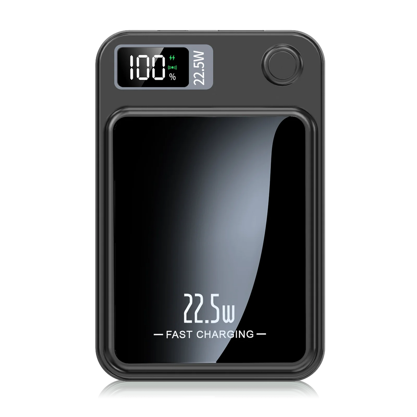 2-in-1 Wireless Magnetic Power Bank Fast Charging Portable PD 22.5W 10000mAh LED Power Display for iPhone 17/16/15/14 Samsung