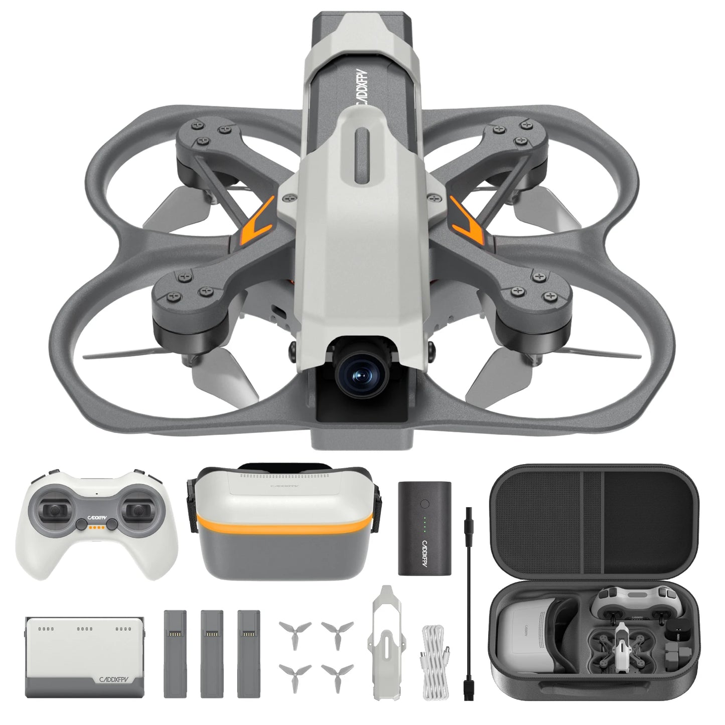 CADDXFPV Protos FPV Kit Racing Drone Radio Transmitter Alink FPV Goggles Ascent HD RC Quadcopter Mini Drone Toys as Gift