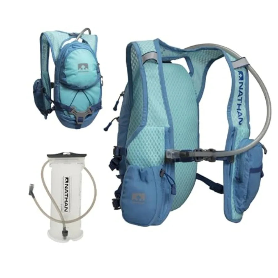 Hydration Vest with 2 L Bladder Included Running Vest for Men and Women Running Backpack w/ Smartphone Pocket One Size Fits Most