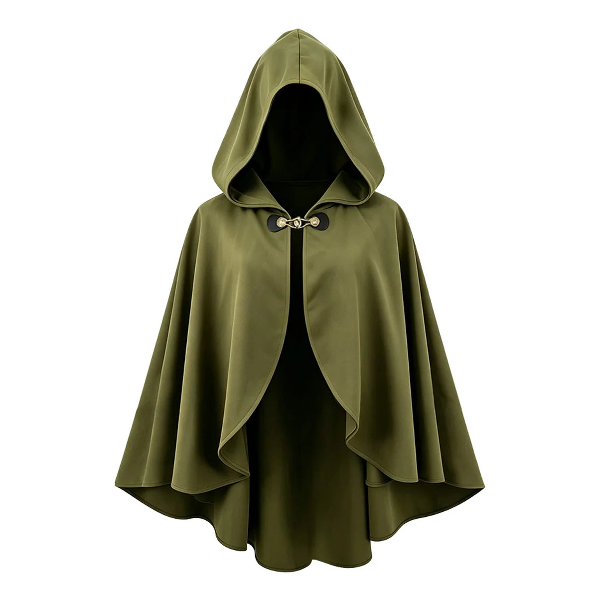 Renaissance Hooded Cape Vintage Cloak Medieval Cloak with Hood Halloween Medieval Cosplay Cloak