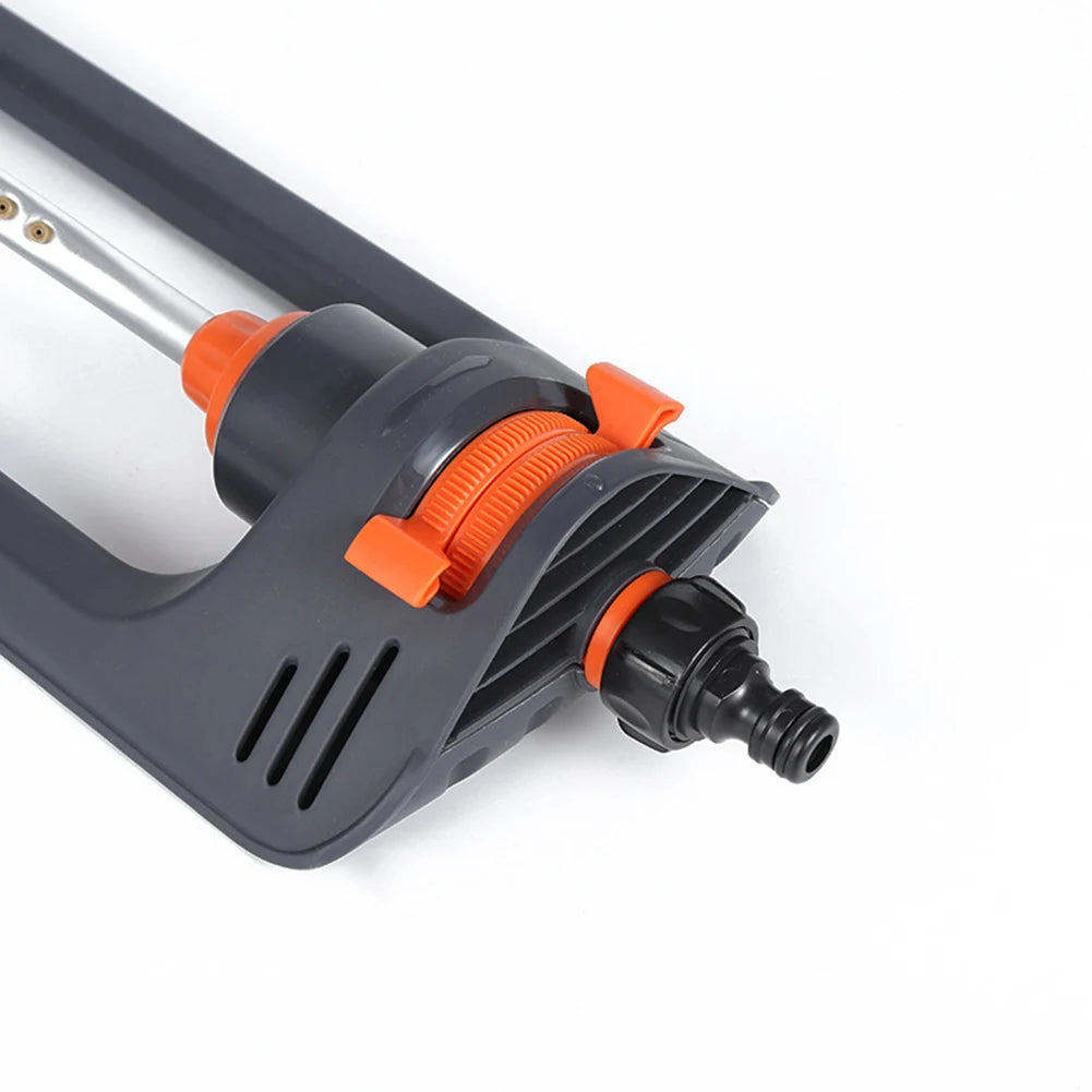 Automatic Oscillating Sprinkler Oscillating 4 Modes Watering Garden Sprinklers with 19 Hole Nozzle for Outdoor Patio Courtyard