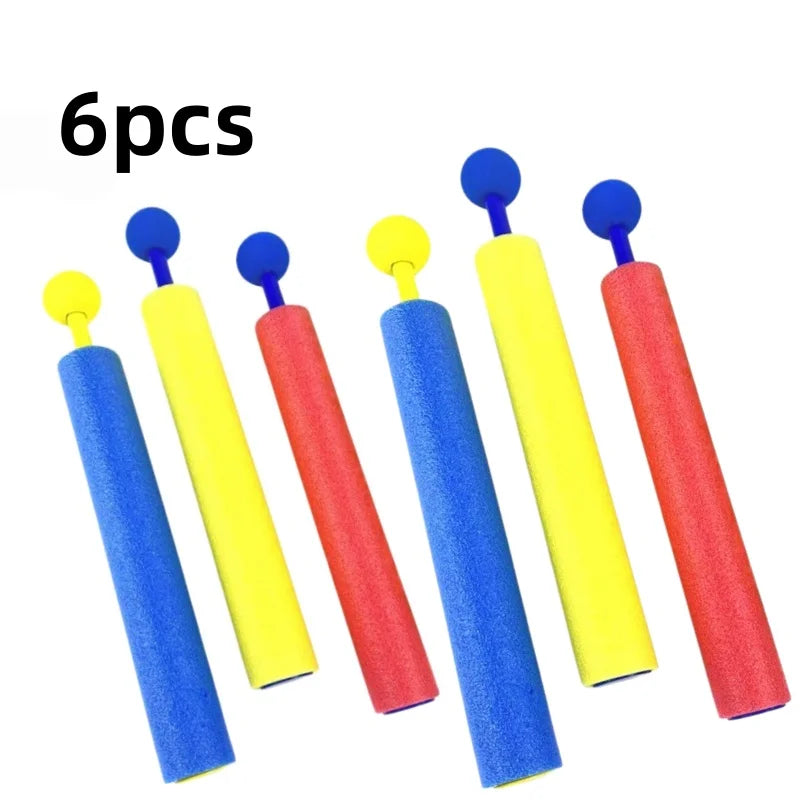 Foam water gun, suitable for children and adults, with a range of 33 feet, multi-color swimming pool, beach courtyard toy