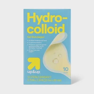 Bandages & Gauze Hydrocolloid Bandages - 10Ct