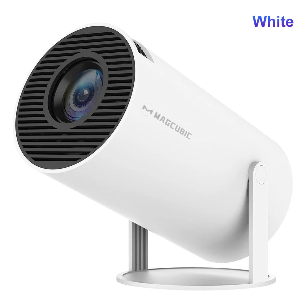 Magcubic Android 14 BT5.4 8K Support HY300 Pro Home Outdoor Projector, 290ANSI Native 720P, Mini Portable Full HD Beam