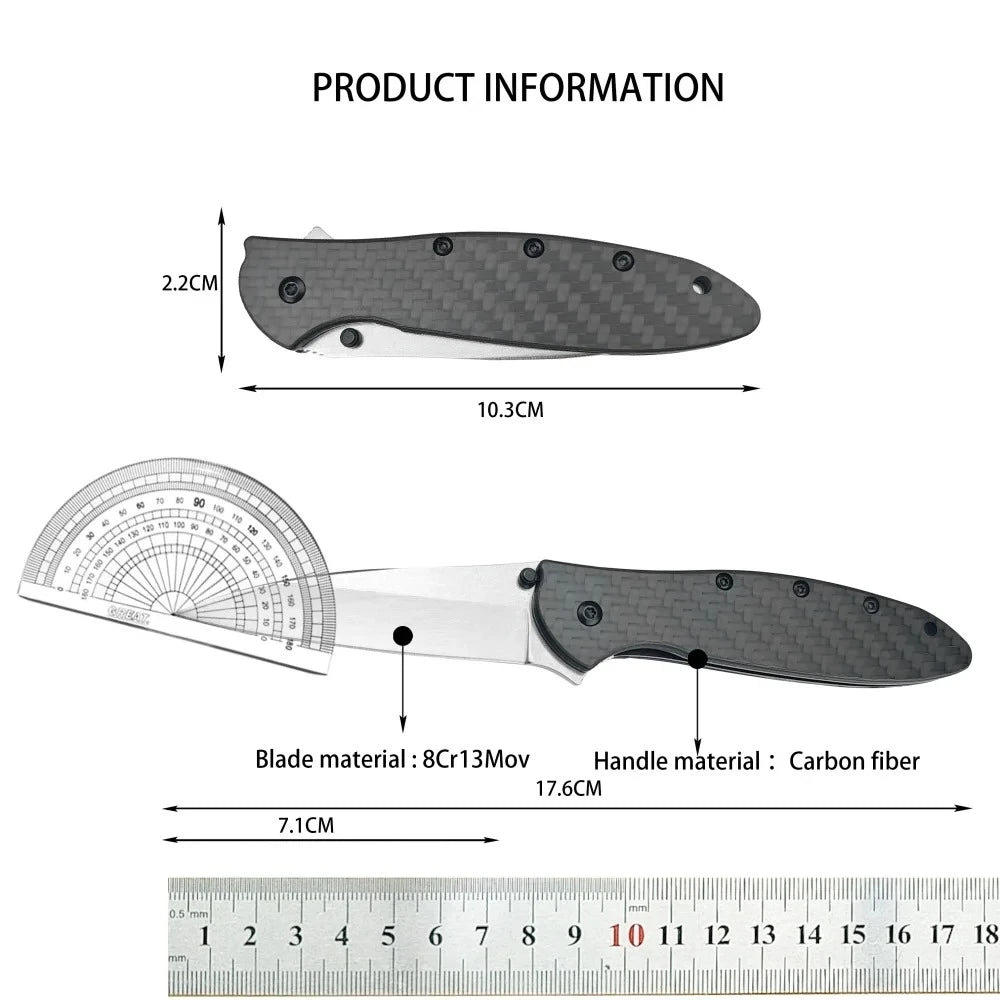 Multi-style Practical 1660 Folding Knife - Portable Every Day Carry Outdoor Backpacker Pocket Knife for Camping, Leisure, Fishing, Meat Cutting