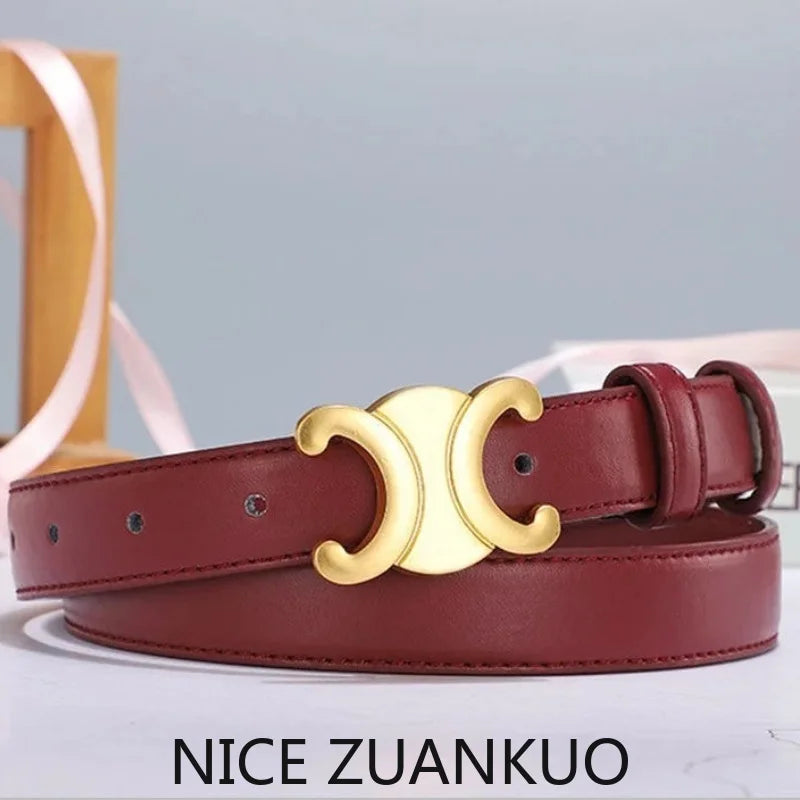 Women's Belts, Classic and High-end French-style Belts, Women's Casual Belts, Fashionable Multi-functional Belts, Suitable for Dresses, Skirts and Jeans, 2026 Summer New Style, Unique Trendy Girl Style. High-end Brand Girls'