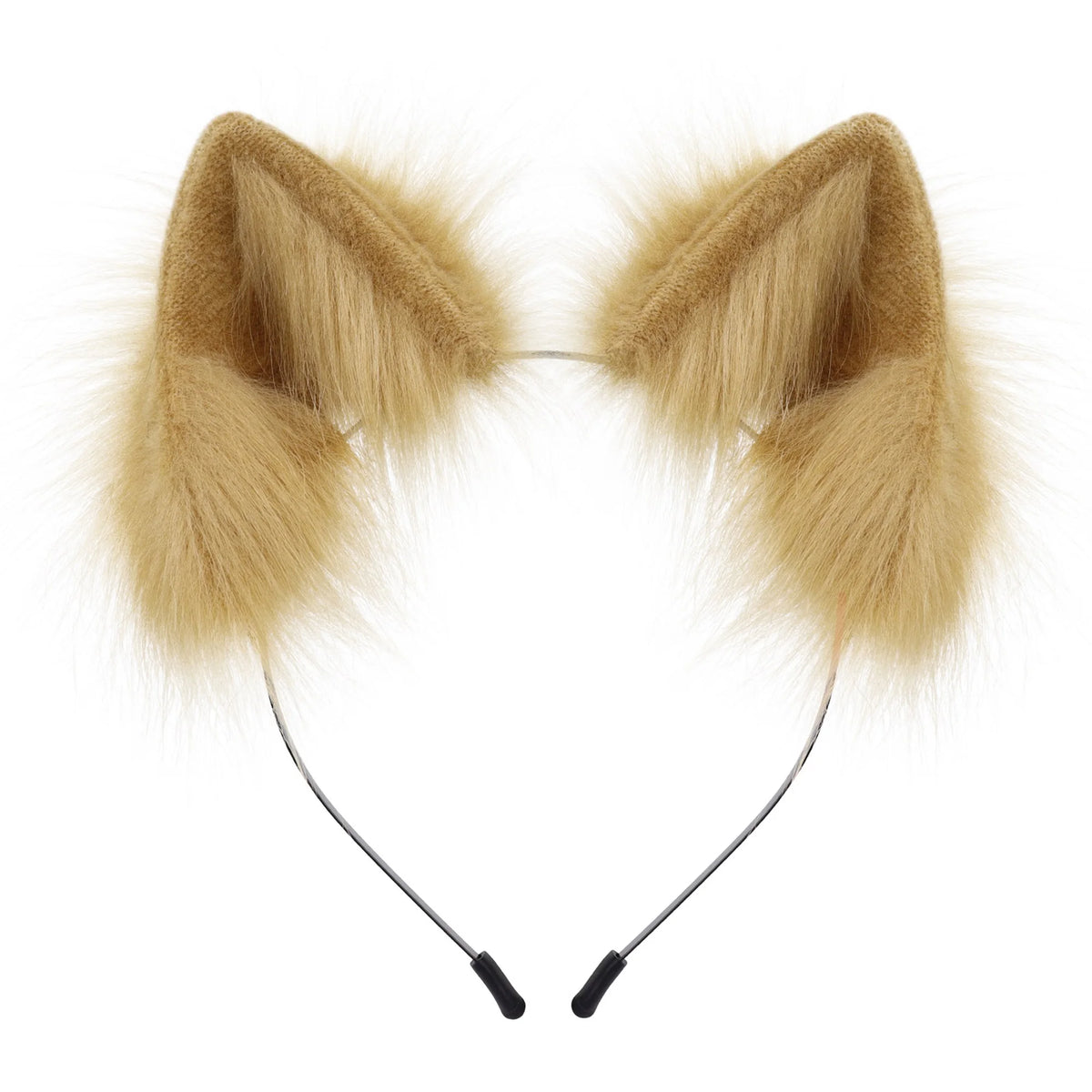 Cute Cat Ears Headband Plush Animal Ears Hair Hoop Party Headpiece Costume for Kids Adults Halloween Dress Up