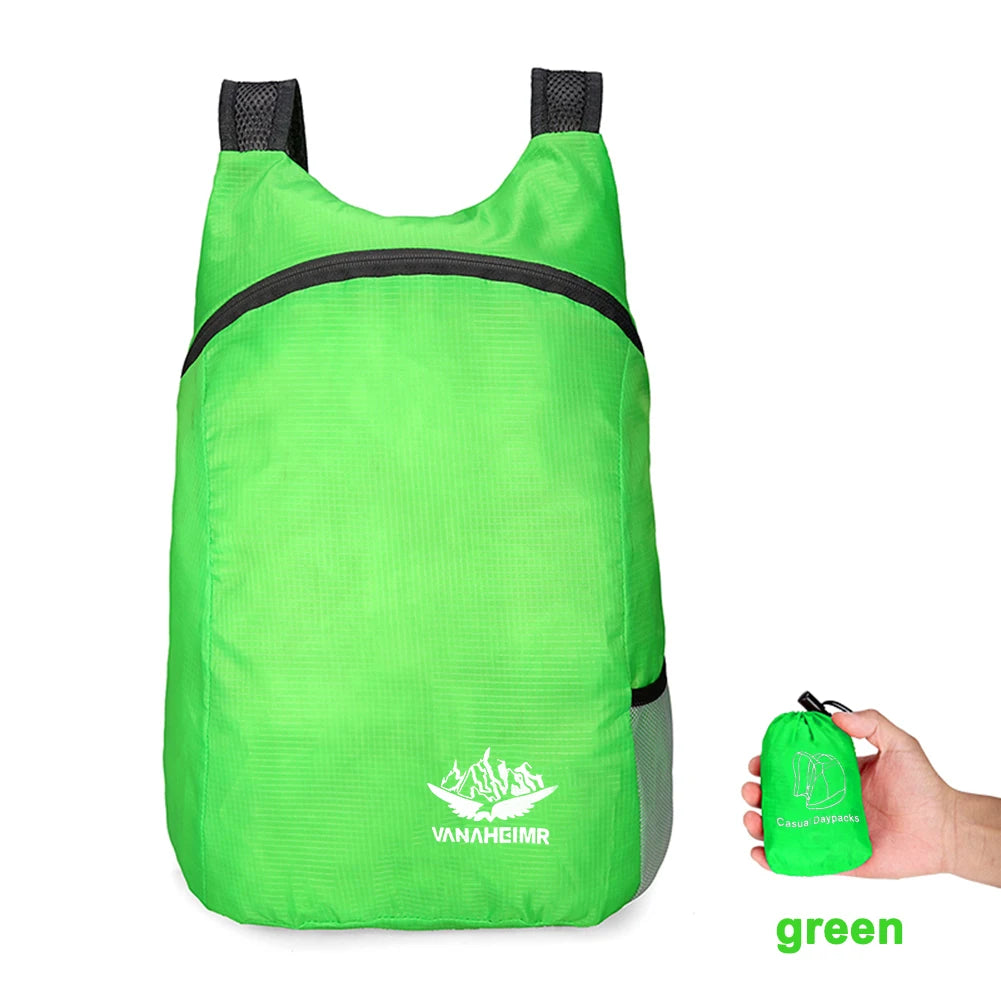 Lightweight Backpack Foldable Outdoor Travel Waterproof Sports Hiking Daypacks