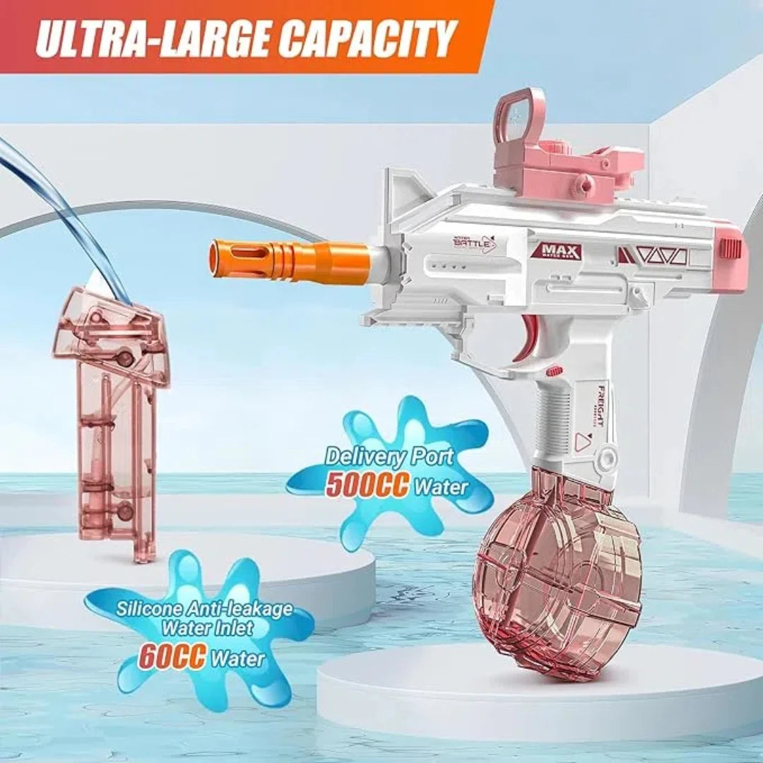 Electric Water Gun,  Toy for Adults Kids, Automatic Water Gun Up  Summer  Swimming Pool Party Super Best Gift for Boys and Girls