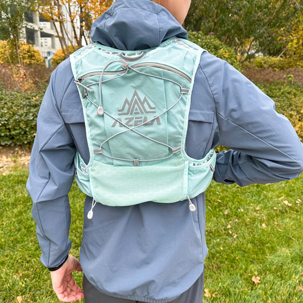 Outdoor Running Hydration Vest Backpack Running Hydration Pack Water Bladder Bag Daypack for Trail Running Marathon Race Hiking