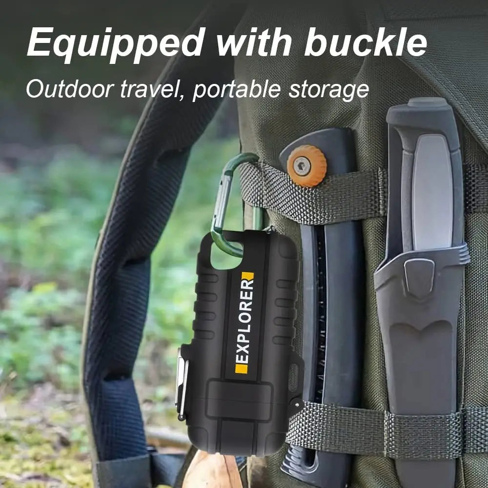 Windproof and Waterproof Pulse Plasma Flameless Arc Lighter Portable USB Rechargeable Flameless Lighter 360 °rotatable Mens Gift
