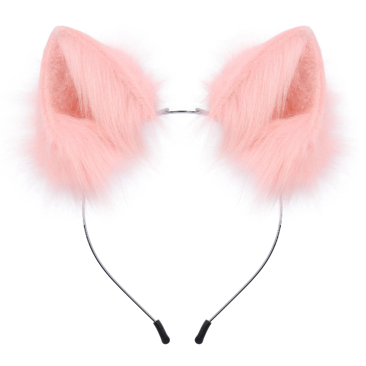 Cute Cat Ears Headband Plush Animal Ears Hair Hoop Party Headpiece Costume for Kids Adults Halloween Dress Up