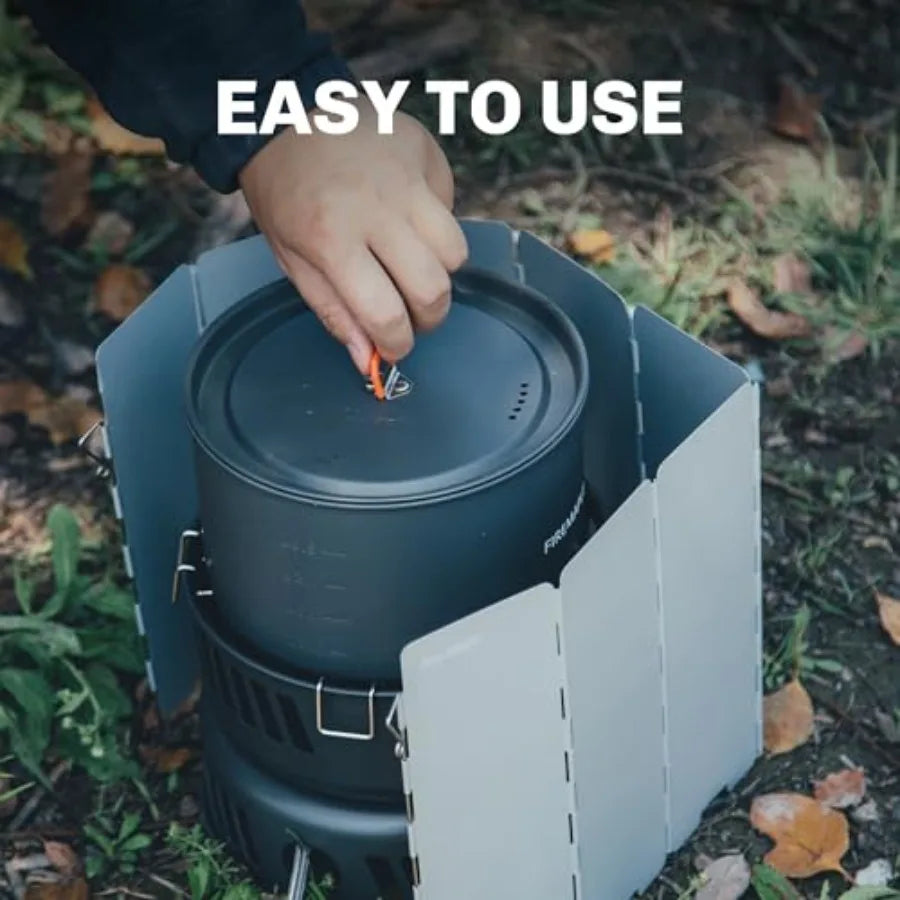Fire Maple Versatile Outdoor Cooking Set Gas Stove Aluminum Compact and Durable Camping Cookware Kit