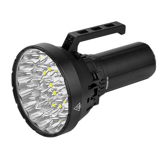 IMALENT MS32 200000 Lumens Flashlight High Power Rechargeable Flashlights Tactical Flash Light Cooling Fans for Outdoor Camping