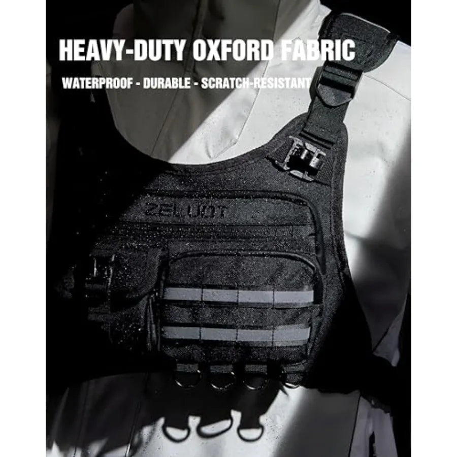 12L Hydration Backpack with 2L Water Bladder Running Vest with Gear Holder U.S. Design Patent Lightweight Hydration Pack Reflectors