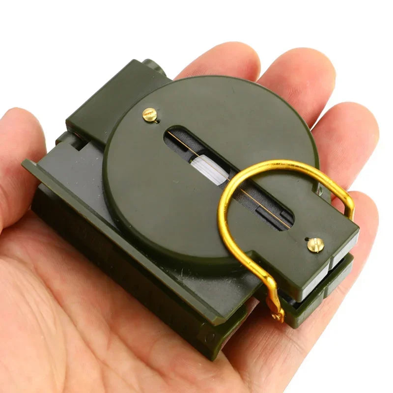 Waterproof High Precision Compass Outdoor Gadget Sports Hiking Mountaineering Professional Army Metal Sight