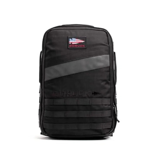 Rucker 4.0 20L Black Purpose Built Rucking Backpack Military Weight Training Rucksack with Ruck Plate Pocket and Extra Padded Straps