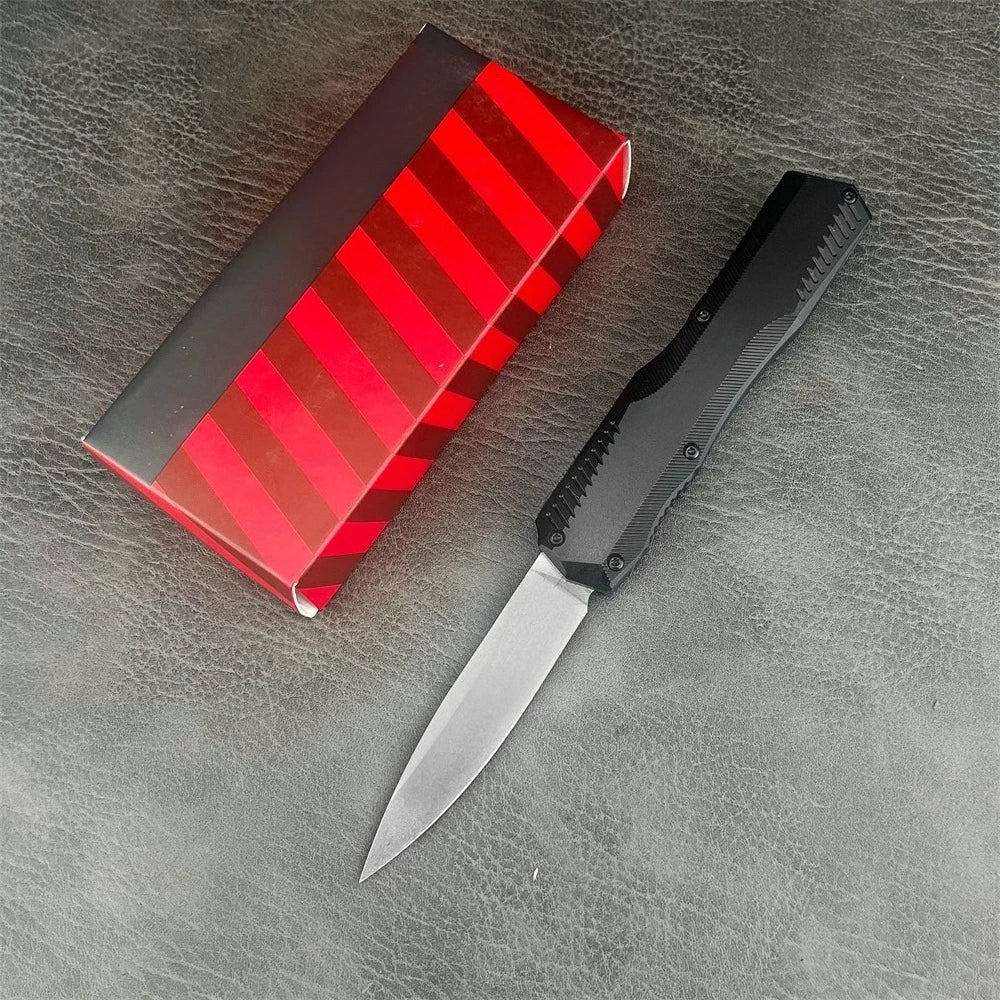 9000 A High-quality T6 Aluminum Handle with D2 Blade Knife Outdoor EDC Rock Climbing Camping Portable Tool